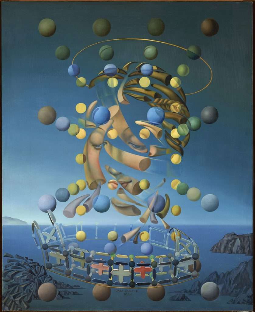 Maximum speed of Raphael's Madonna,© Salvador Dalí, Fundació Gala-Salvador Dalí, Figueres, 2025
