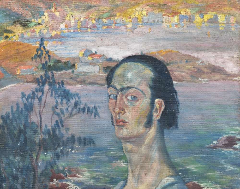 Autoritratto-con-il-collo-di-Raffaello-dettaglio-1921-circa-©-Salvador-Dali-Fundacio-Gala-Salvador-Dali-Roma-2025