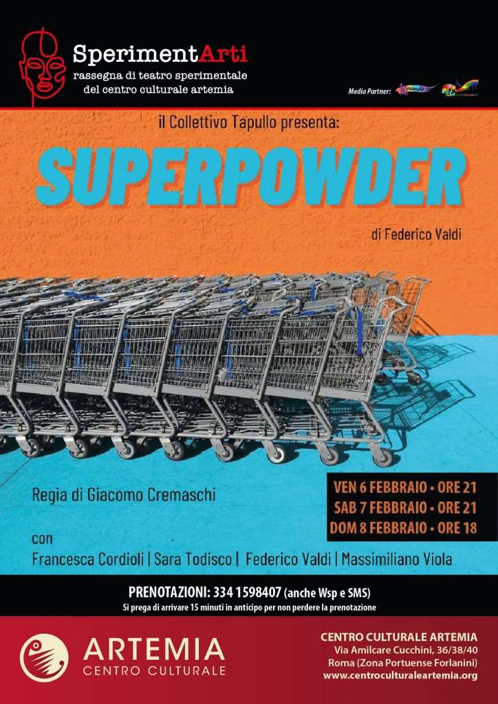Superpowder - locandina spettacolo